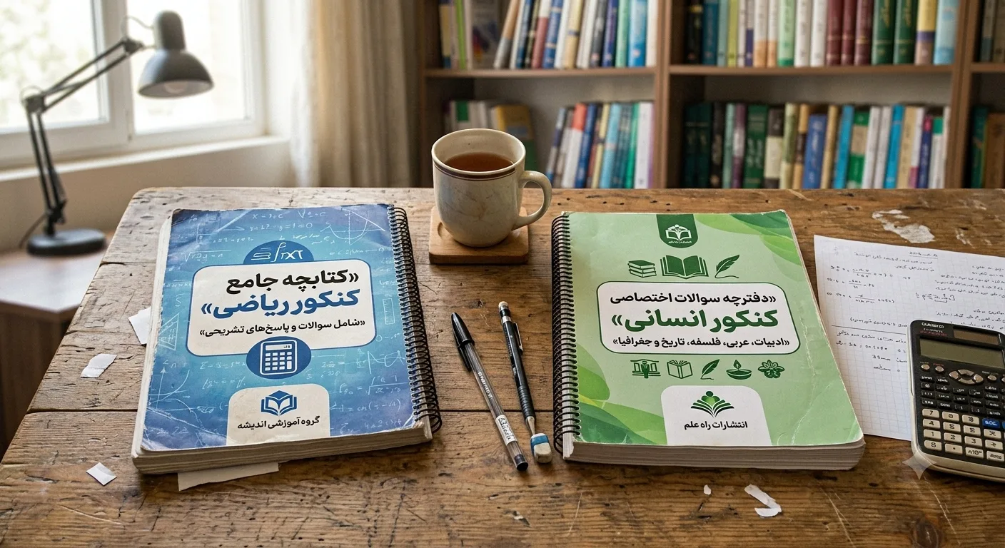 تخمین رتبه کنکور در گروه ریاضی و گروه انسانی